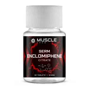 Musclechem. Enclomiphene. 60 x 12.5mg