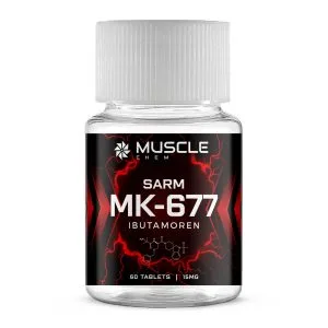 Musclechem. MK677. Ibutamoren. 60 x 15mg