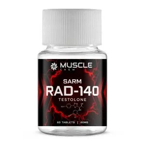 Musclechem. RAD-140. Testolone. 60 x 20mg